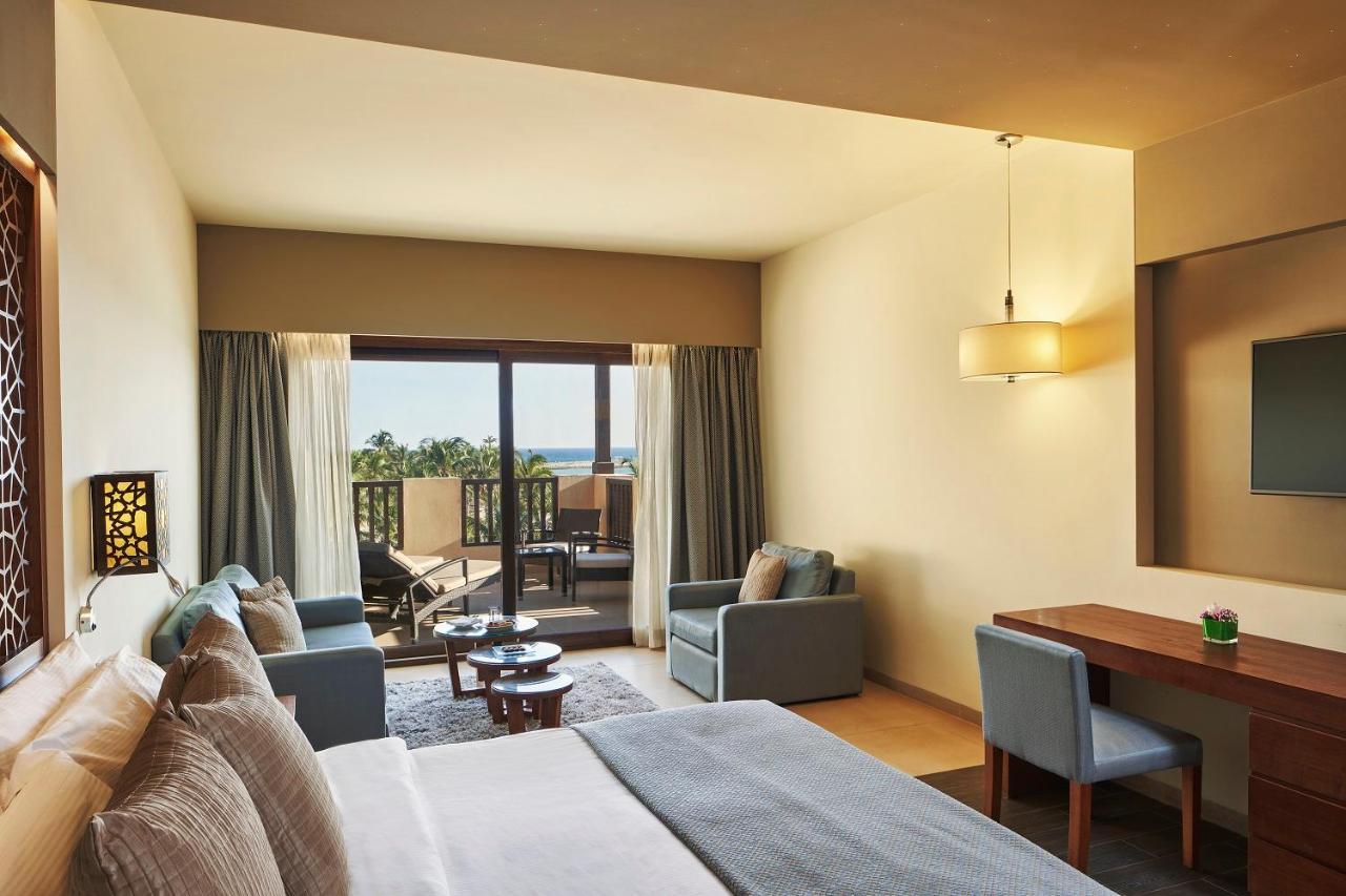 Fanar Hotel & Residences Salalah Exterior photo A room at the hotel